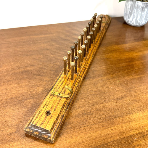 Vintage wooden tie - wooden, wall