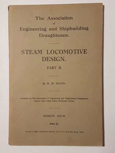 Steam locomotive design - design, part