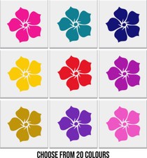 Kitchen Bathroom Tile Transfers FLOWERS Vinyl Wall Stickers Decals *2 SIZES*