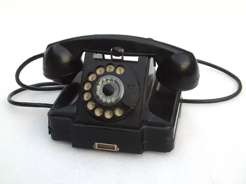 Vintage 1966 bakelite rotary - vintage,