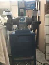 Floor standing heavy duty Twin head metal polisher buffer with extraction