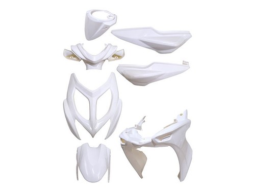 Piece white fairing panel - piece,