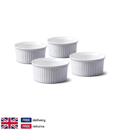 Set white porcelain - of, 4