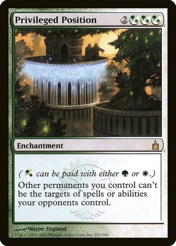 Privileged position ravnica - position,