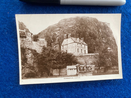 Vintage postcard dumbarton - vintage,