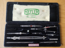 Vintage Riefler Munich A12 German Made Technical Drawing Set - See Description