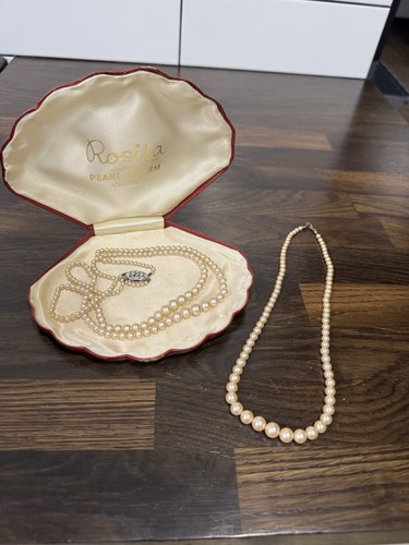 Vintage rosita faux pearl - vintage,