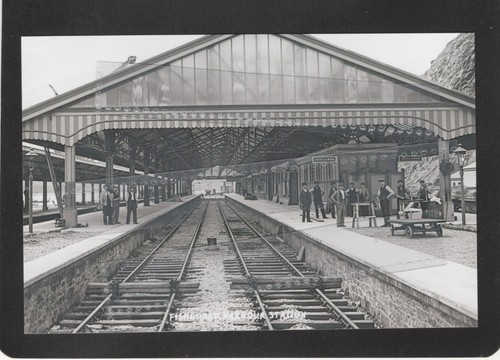 Fishguard harbour station - harbour,