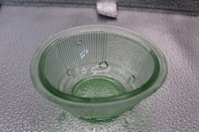 Vintage green glass dish bon