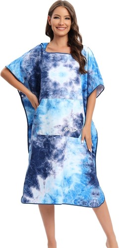 Changing towel poncho hooded - poncho,