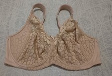 Miss Mary Of Sweden Wired And Unpadded Balcony Beige Bra UK Size 42F