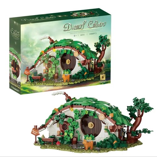 Moc hobbit house bilbo dwarf - moc,
