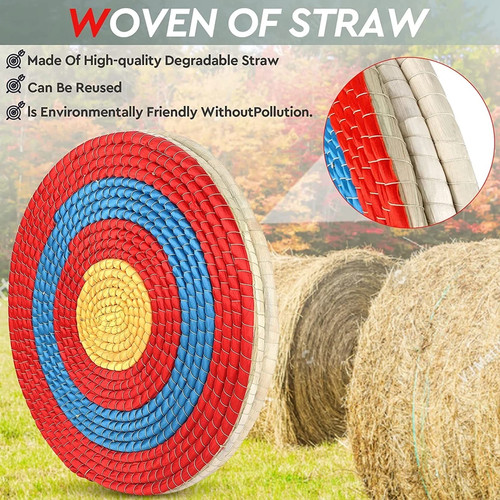 Archery 50cm solid straw - archery,