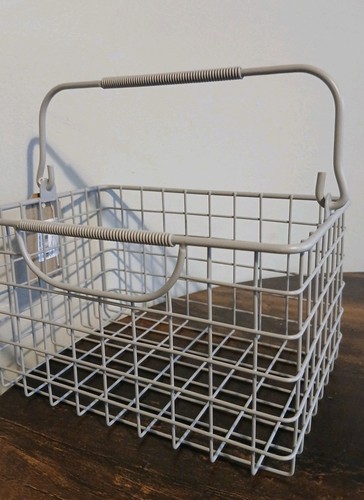 French grey metal storage - french,