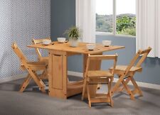 Corona Butterfly Drop Leaf Dining Table and 4 Chairs Wax by Mercers Furniture®