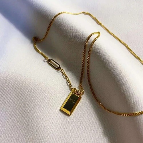 Luxury gold plated brick - gold,
