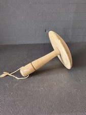 VINTAGE TURNED WOODEN MUSHROOM