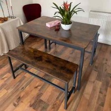 Industrial Dining Table Bench