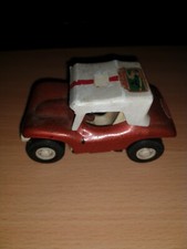 Red Vintage Pressed Metal