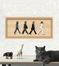 The Beatles Wooden Wall Art