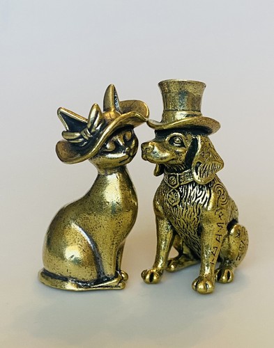 Solid brass - 🐶🐱,