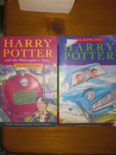 Set first two - of, books