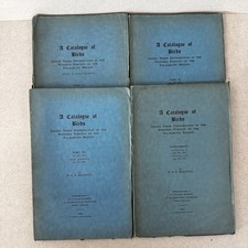 Catalogue of Birds Western