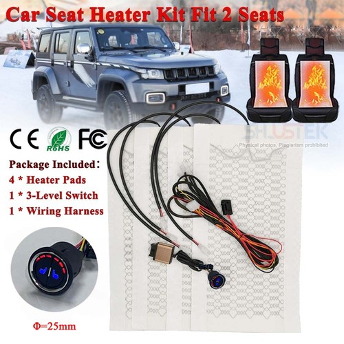 Universal car seat heater kit - car,