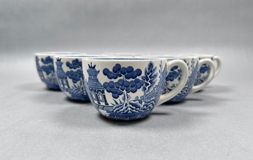 Vintage wedgwood willow - willow, blue