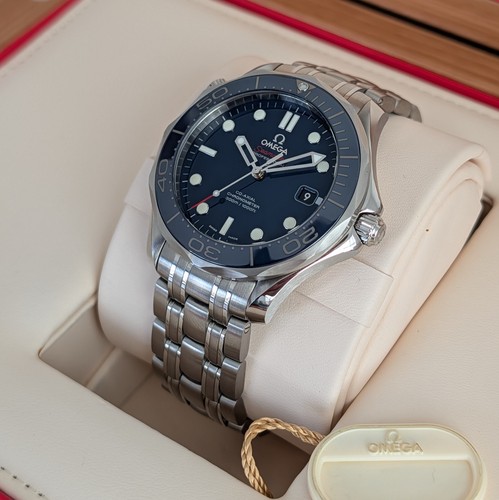 Omega seamaster blue men - seamaster, men's