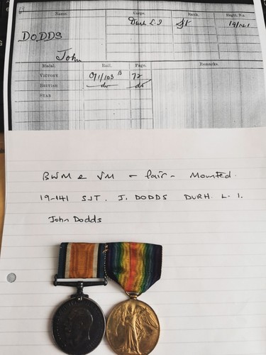 Ww1 medal pair war - pair,