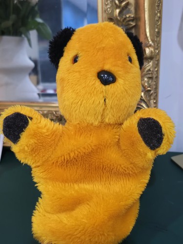 Vintage sooty yellow plush - vintage,