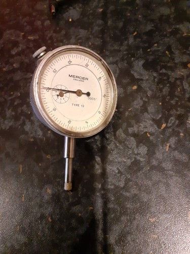 Mercer type drop clock - 13,