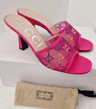 GUCCI Pink Leather Multicolor