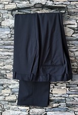 Charles Tyrwhitt Ultimate Performance Pinstripe Suit Trousers Navy Size 38W 32L