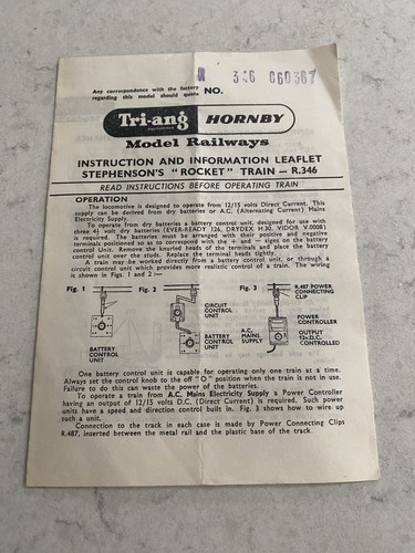 1960s triang hornby r346 - 1960s,