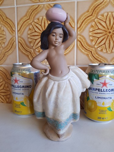 Lladro little peasant girl - girl,