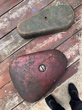 Old British Motorcycle Side