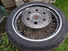 Rare Hyosung Gv 125CC CRUISER Front Wheel