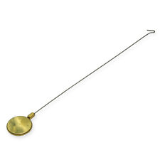 Brass silk pendulum bob & rod