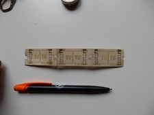 1960S  Ministry of Public Building and Works, STRIP OF ADMISSION TICKETS PROP 