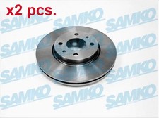 X2 PCS FRONT BRAKE DISC ROTOS