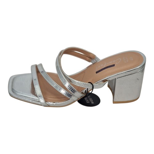 New look silver leather - silver, leather-look