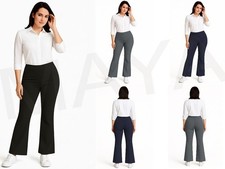 Girls Plus Fit School Trousers