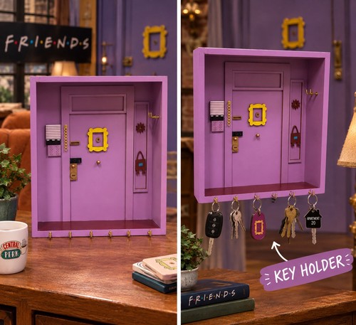 Handmade friends inspired door - handmade,