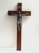 Vintage Large 16" Oak Wood &