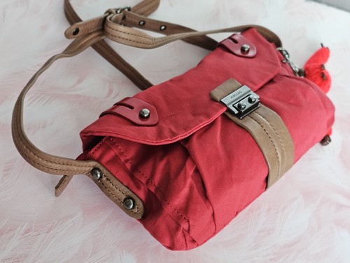 Kipling small red crossbody - red,