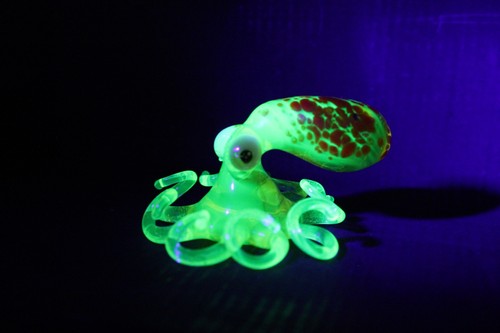 Handmade glowing octopus - handmade,