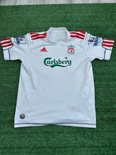Liverpool FC 2009 3rd T-Shirt Adidas Kit | Child Boys 10 Years Football Top