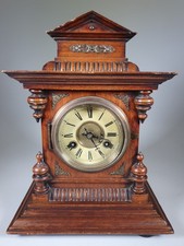 Vintage Antiq Junghans Mantel Clock For Repair